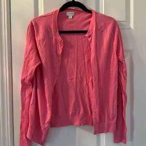 J crew cardigan sweater pink NWOT